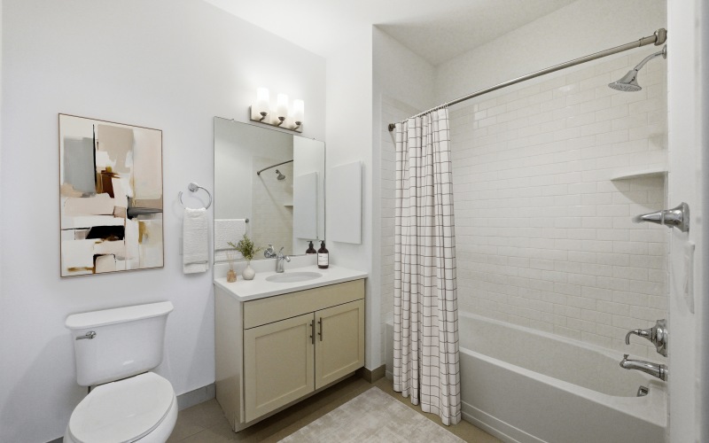 Bathroom with bathtub